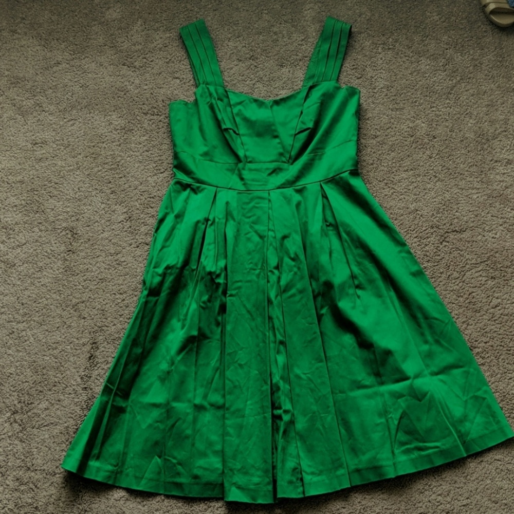 Calvin Klein green dress